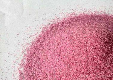 2250 ℃ الوردي أكسيد الألومنيوم نقطة الانصهار لتنظيف / الرمل التفجير
